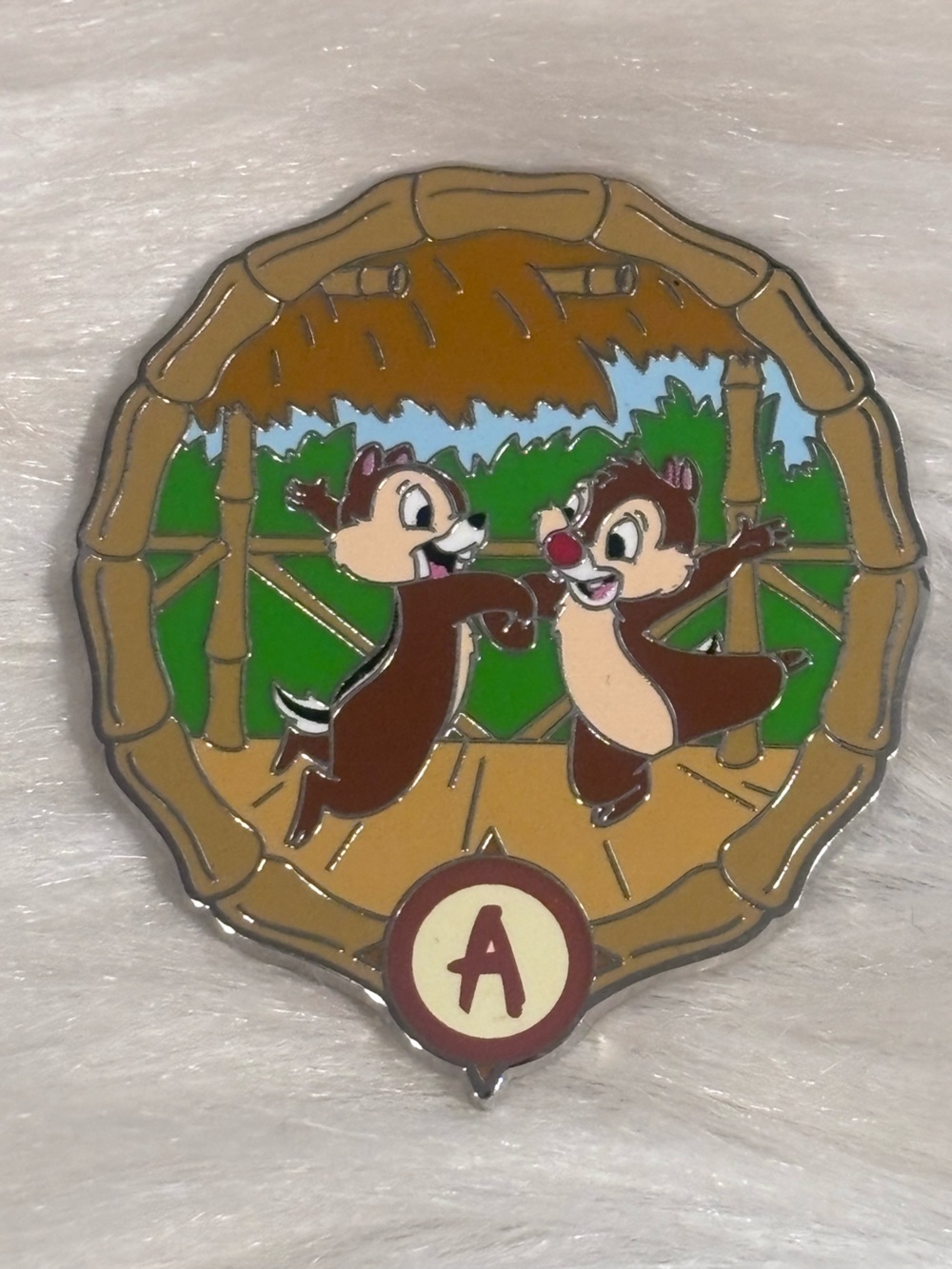 2024 Adventureland Mystery Chip And Dale Swiss Family Treehouse Disney Pin